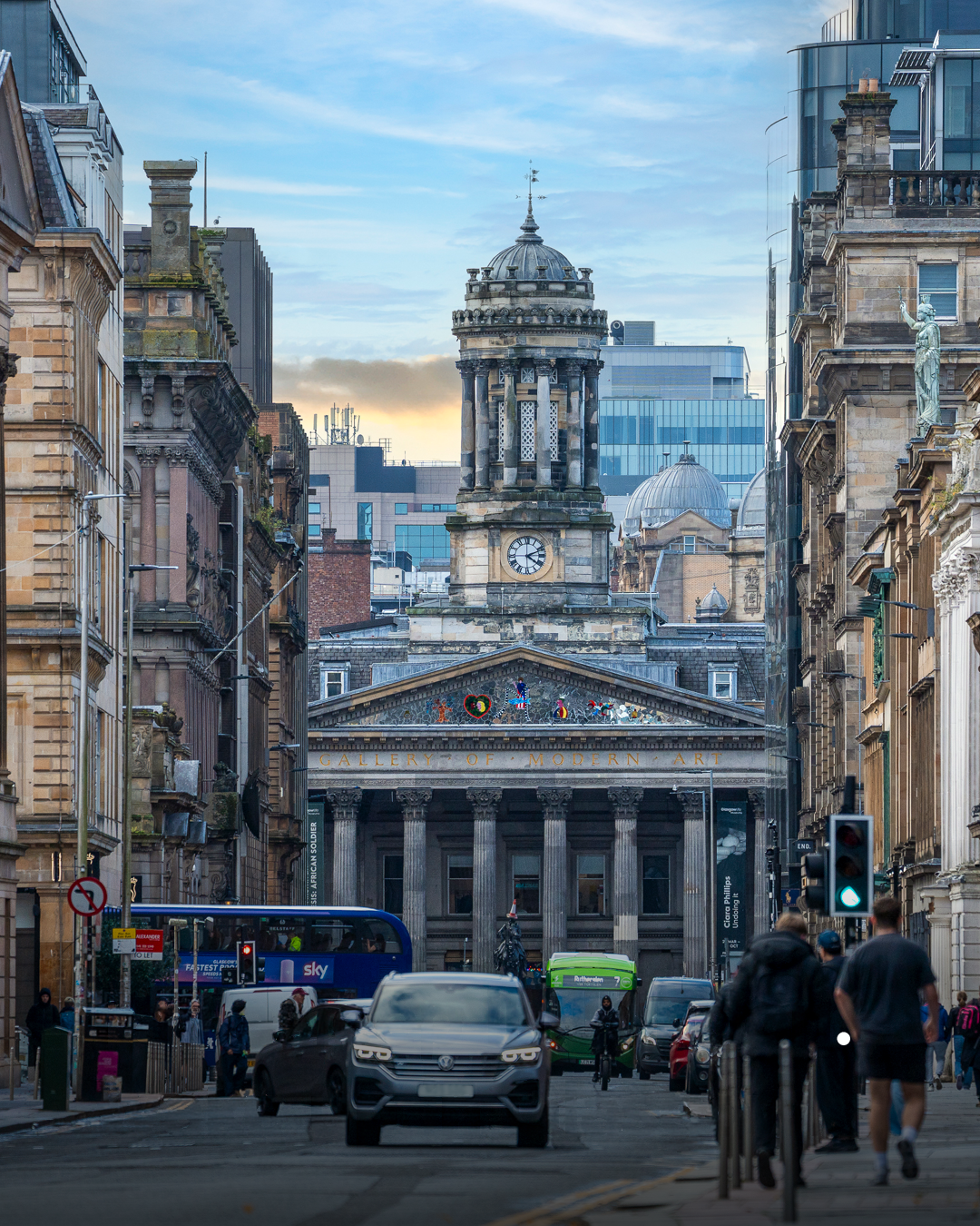 Glasgow Cityscape. 