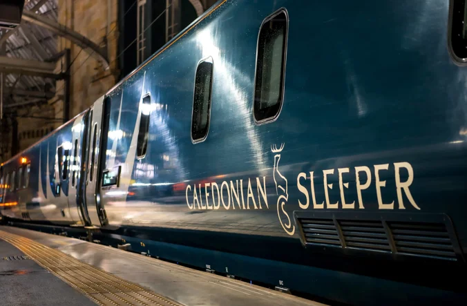 Caledonian Sleeper at Glasgow Central