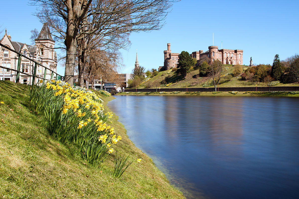 Inverness Castle from River Ness