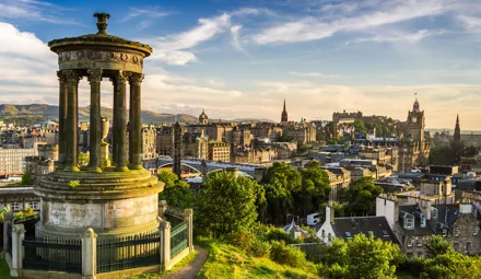 View from Calton Hill Edinburgh