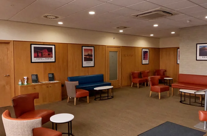 Caledonian Sleeper Fort William Guest Lounge