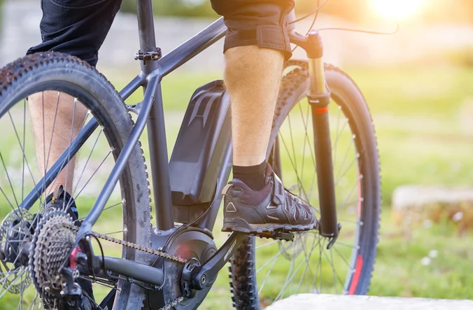 Person on Ebike