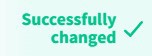 Successfully changed