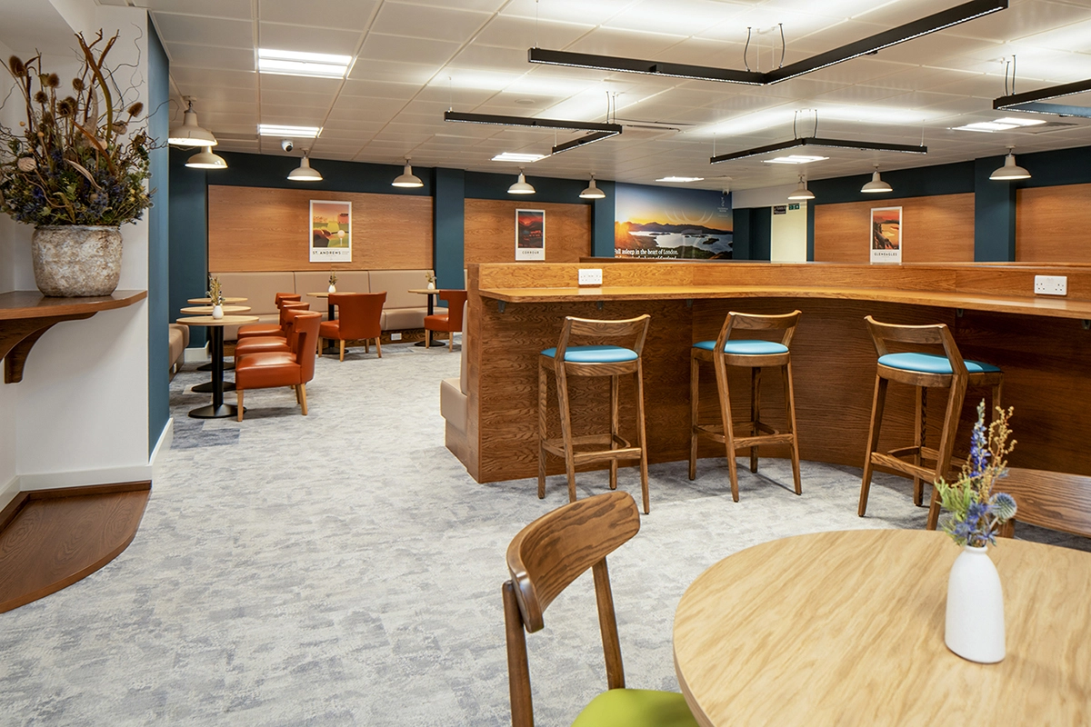 London Euston Guest Lounge Caledonian Sleeper