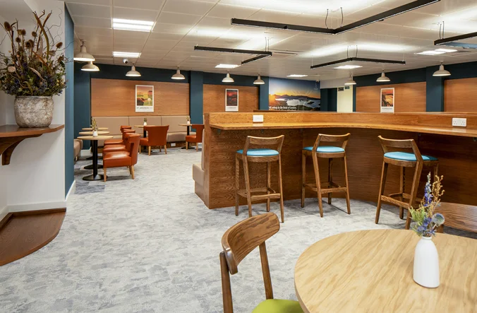 Caledonian Sleeper Euston Guest Lounge