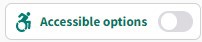 Accessible options