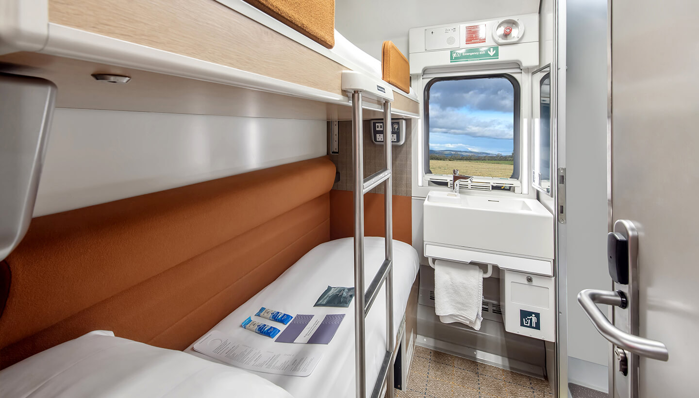 Caledonian Sleeper Club Room