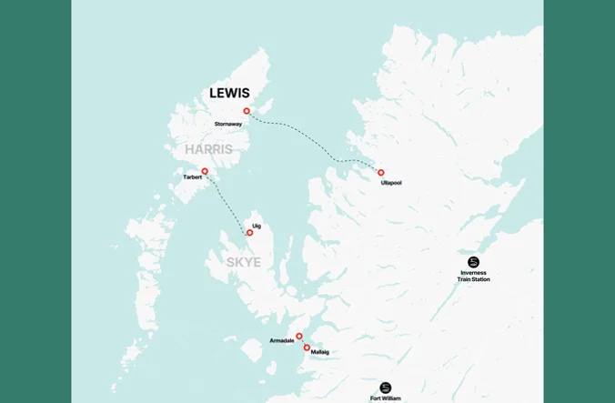 Routes to Skye