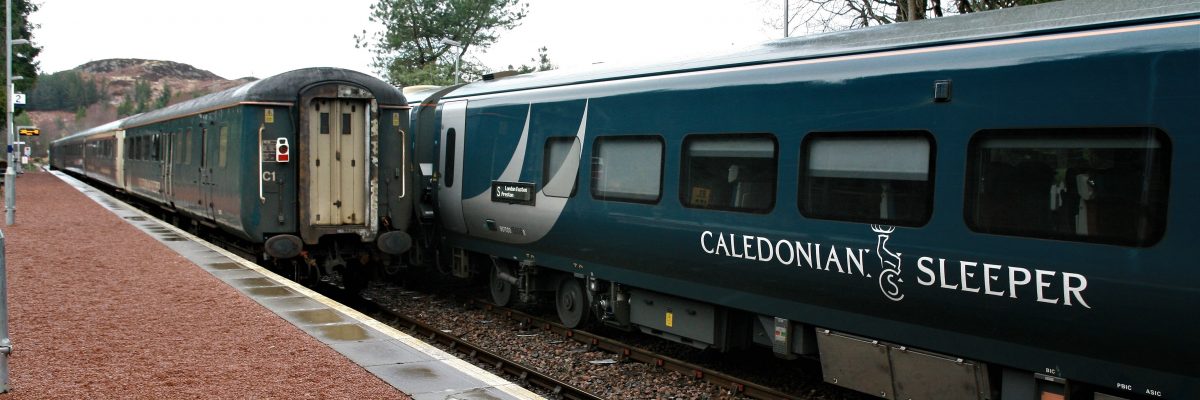 Magical moment as Caledonian Sleeper’s future meets present