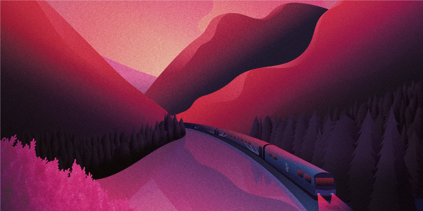 Caledonian Sleeper Posters | Journey of a night time Fort William