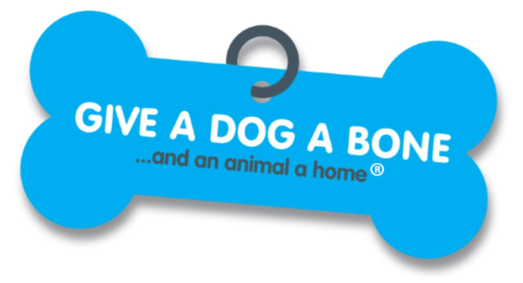 Give a dog a bone logo